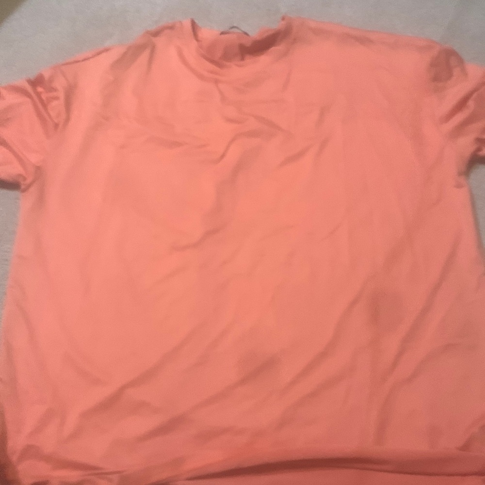Orange shirt